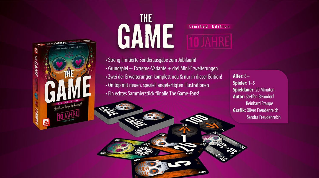NSV - 4153 - The Game - 10 Jahre Jubiläumsedition - Kartenspiel, Yellow