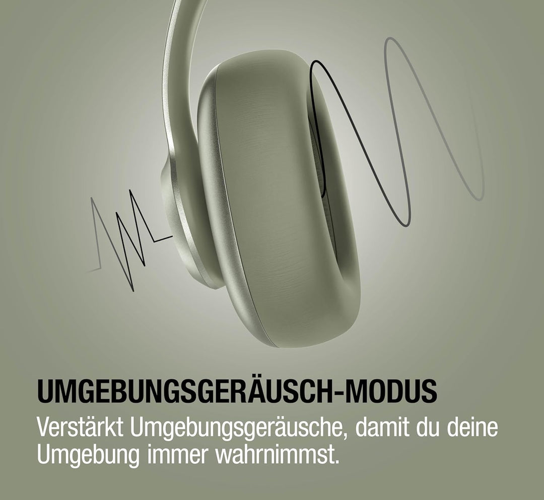 Fresh 'n Rebel Clam Ace 2, ANC-Kopfhörer, Hybrid Active Noise Cancelling, Ambient-Sound-Modus, Multi