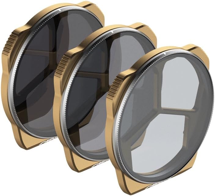 PolarPro - DJI Mavic 3 Pro - Vivid Collection - ND8/PL, ND16/PL, ND32/PL - Leichtes Aluminium - Cine