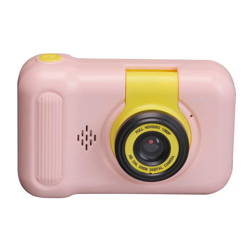 Denver KCA-1351RO Rose Kinderkamera - 40 MP, Flip-Objektiv für Selfies, Eingebaute Spiele, 2.4-Zoll