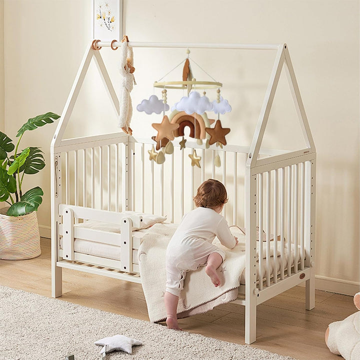 Krippen-Mobile, Baby-Krippen-Mobile, 9, 1 x 17, 7 Zoll Regenbogen-Baby für hängende Kinderzimmer-Mob