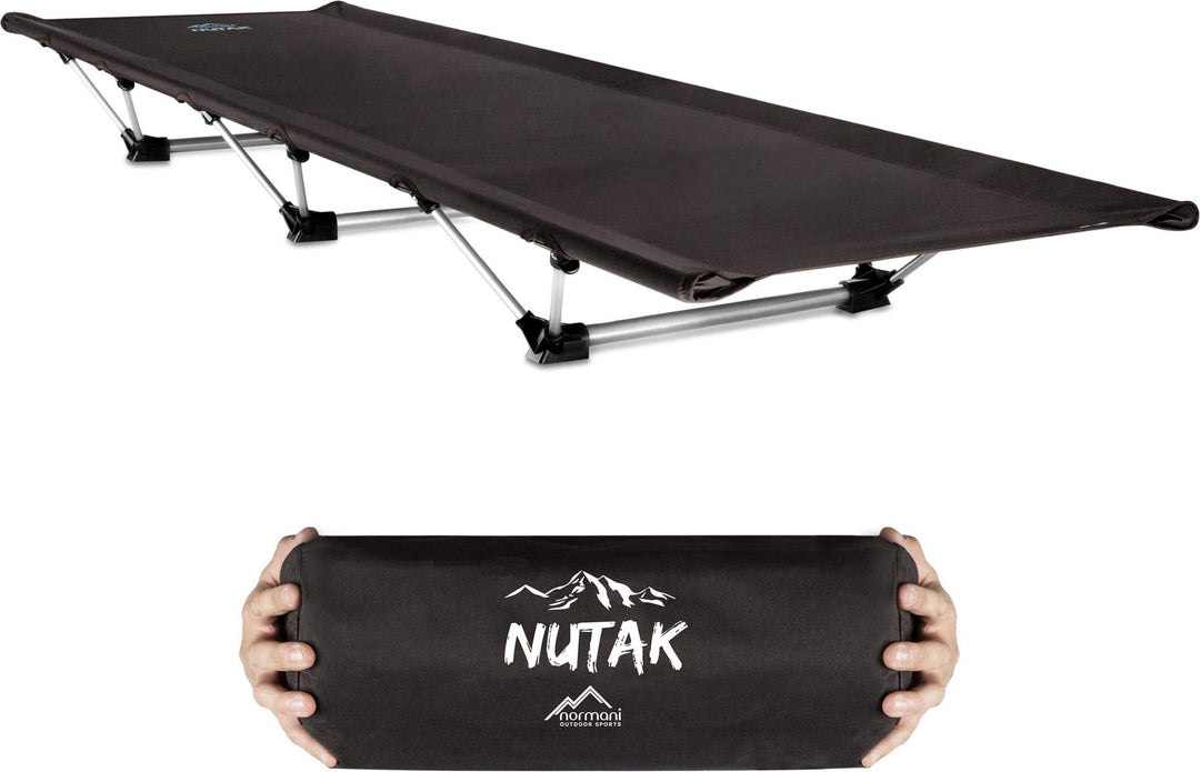 normani Ultraleichtes Klappbett Aluminium Feldbett Faltbares Campingbett NUR 2985g! Maximale Belastb