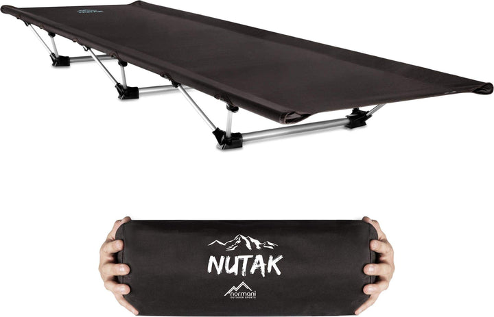 normani Ultraleichtes Klappbett Aluminium Feldbett Faltbares Campingbett NUR 2985g! Maximale Belastb
