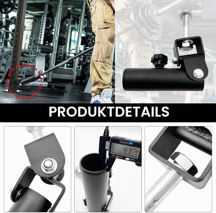 T-Bar Row Platform Attachments, 360° Schwenkbar Landmine Aufsätze Power Racks und Gym Plattformen At