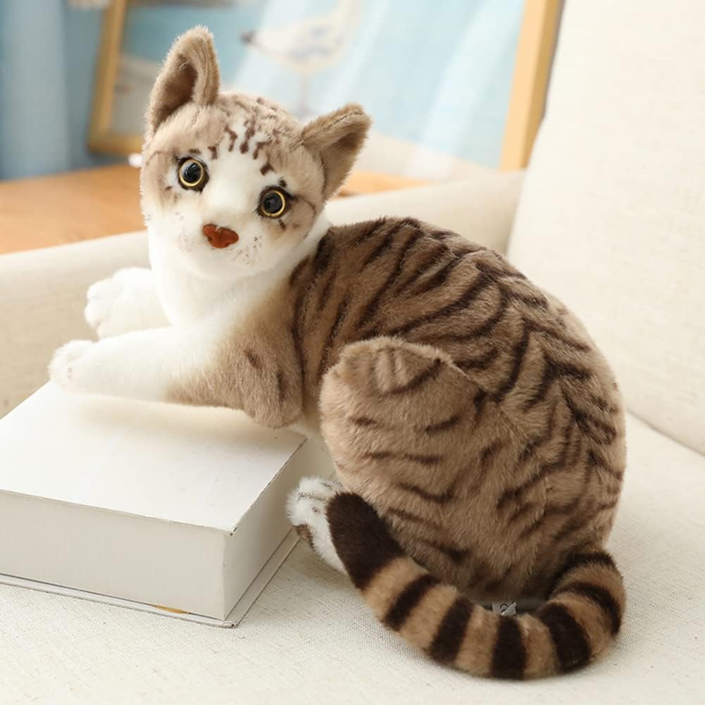 LICHENGTAI Simulation Schlafende Kätzchen Spielzeug, Lebensechte schlafende Katze Simulation Kätzche