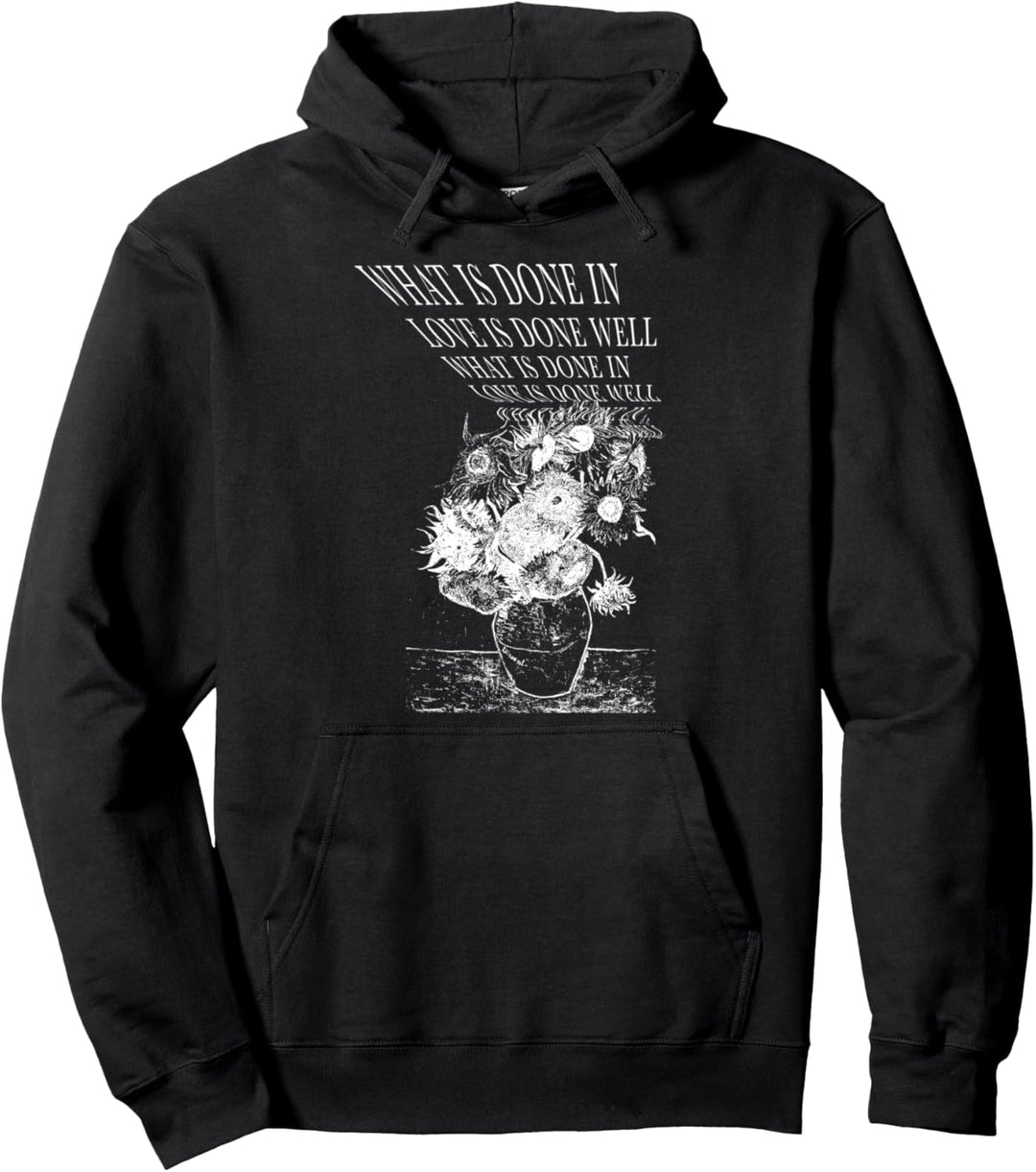 Trendy Modern Art Twist Pullover Hoodie