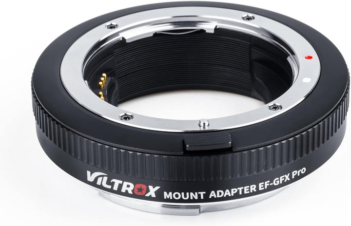 VILTROX EF-GFX Pro Bajonettadapter,Autofokus Adapter Objektivadapter mit Manueller Blendenring für C