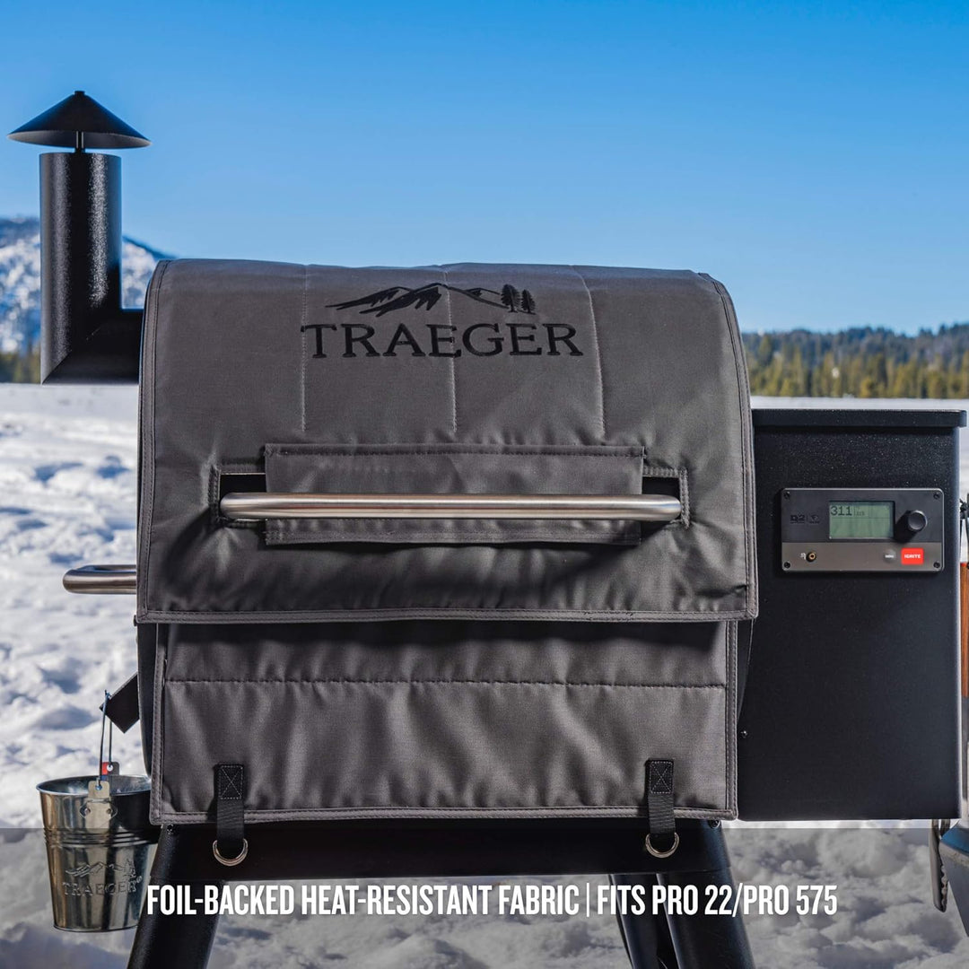 Traeger Pellet Grills BAC626 Pro 22/575 Isolierdecke, Grau Pro 575/ Pro 22, Pro 575/ Pro 22