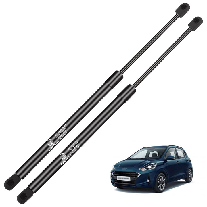 2X Heckklappendämpfer für Hyundai i10 PA 2013 2014 2015 2016 2017 2018 2019 Gasdruckdämpfer Schwarz