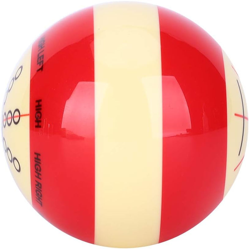 Billard-Queueball, 2,3 Zoll Billard-Pool-Ball, Übungs-Trainingshilfe-Zubehör für America Pool Eight