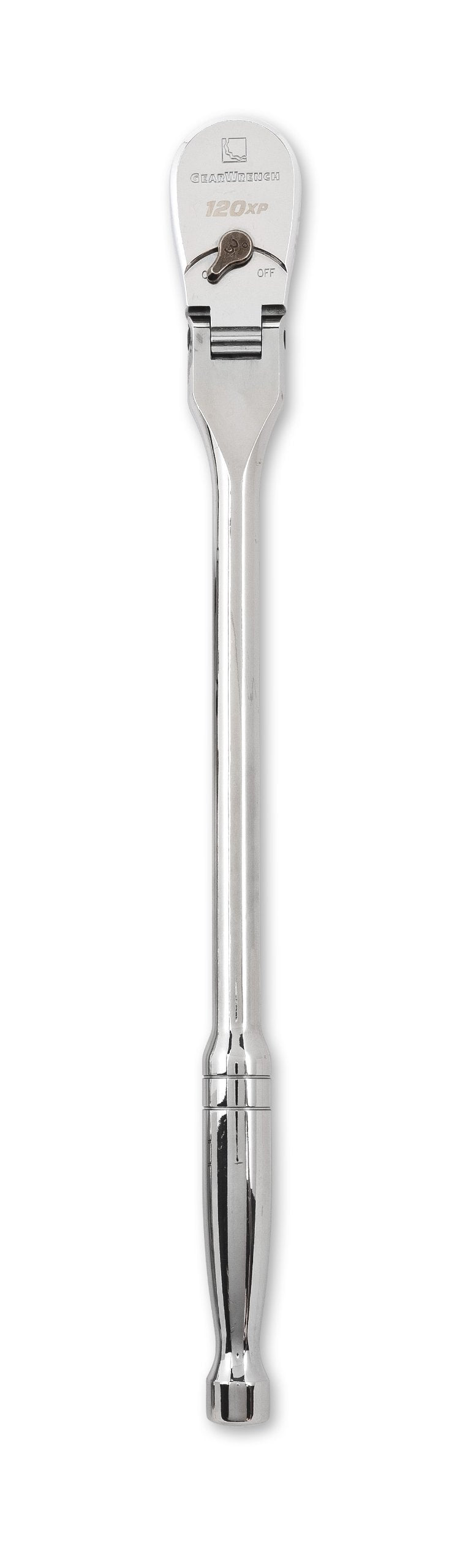 GearWrench 1,27 cm (1/2 Zoll) Antrieb, 120XP Flexkopf-Ratsche – 81306P Polierter Flexkopf, 43,2 cm,
