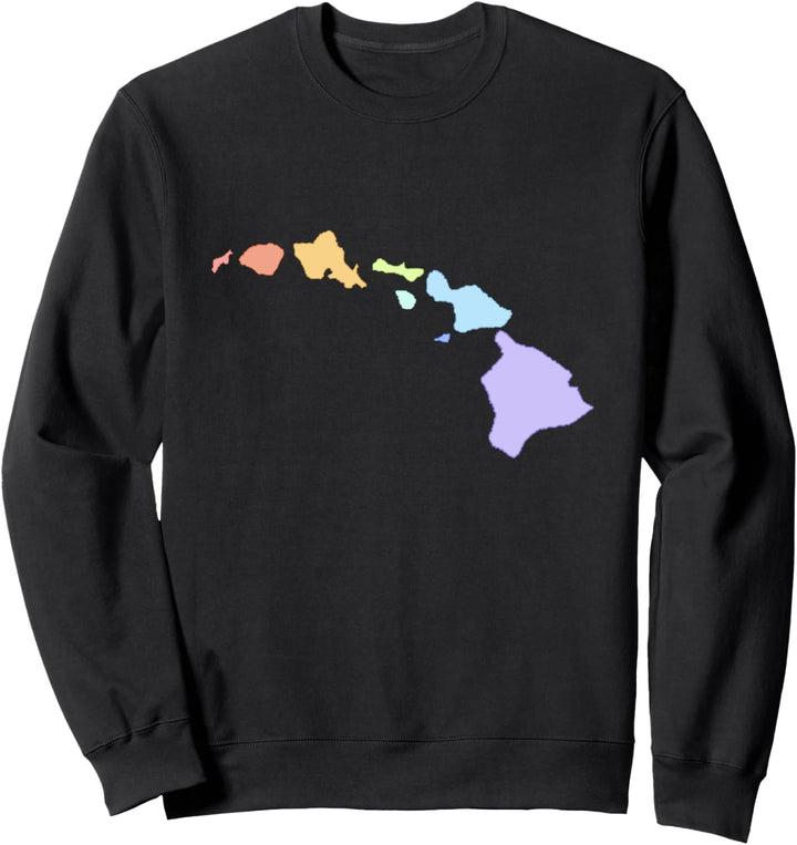 Regenbogen-Hawaii-Inseln Sweatshirt