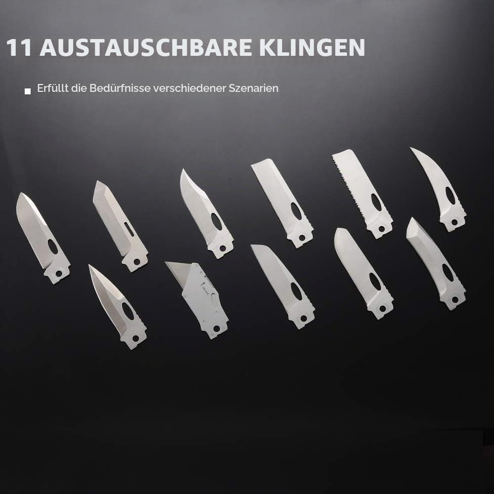 ROXON bare Messerklingen für S802 Phantom, S501U, S502 und S502U Phantasy (BA04straight + BA10spey P