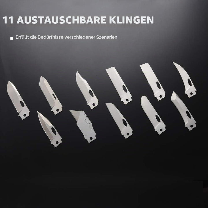 ROXON bare Messerklingen für S802 Phantom, S501U, S502 und S502U Phantasy (BA04straight + BA10spey P