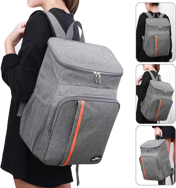 Cozlly 18L Kühlrucksack, Isolierte Kühltasche Rucksack, Thermo Rucksack Gross, Picknick Rucksäcke Au