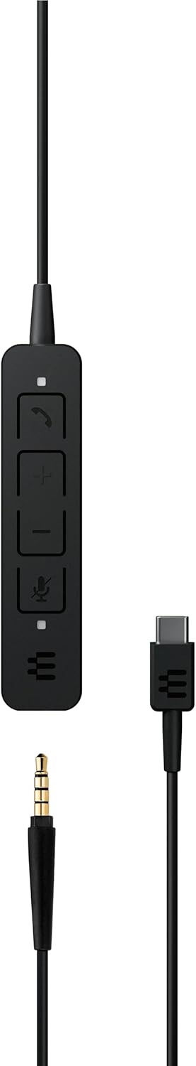 EPOS Adapt 165 USB-C II Headset: Premium Klangklarheit, Microsoft Teams und UC Zertifiziert, Ergonom