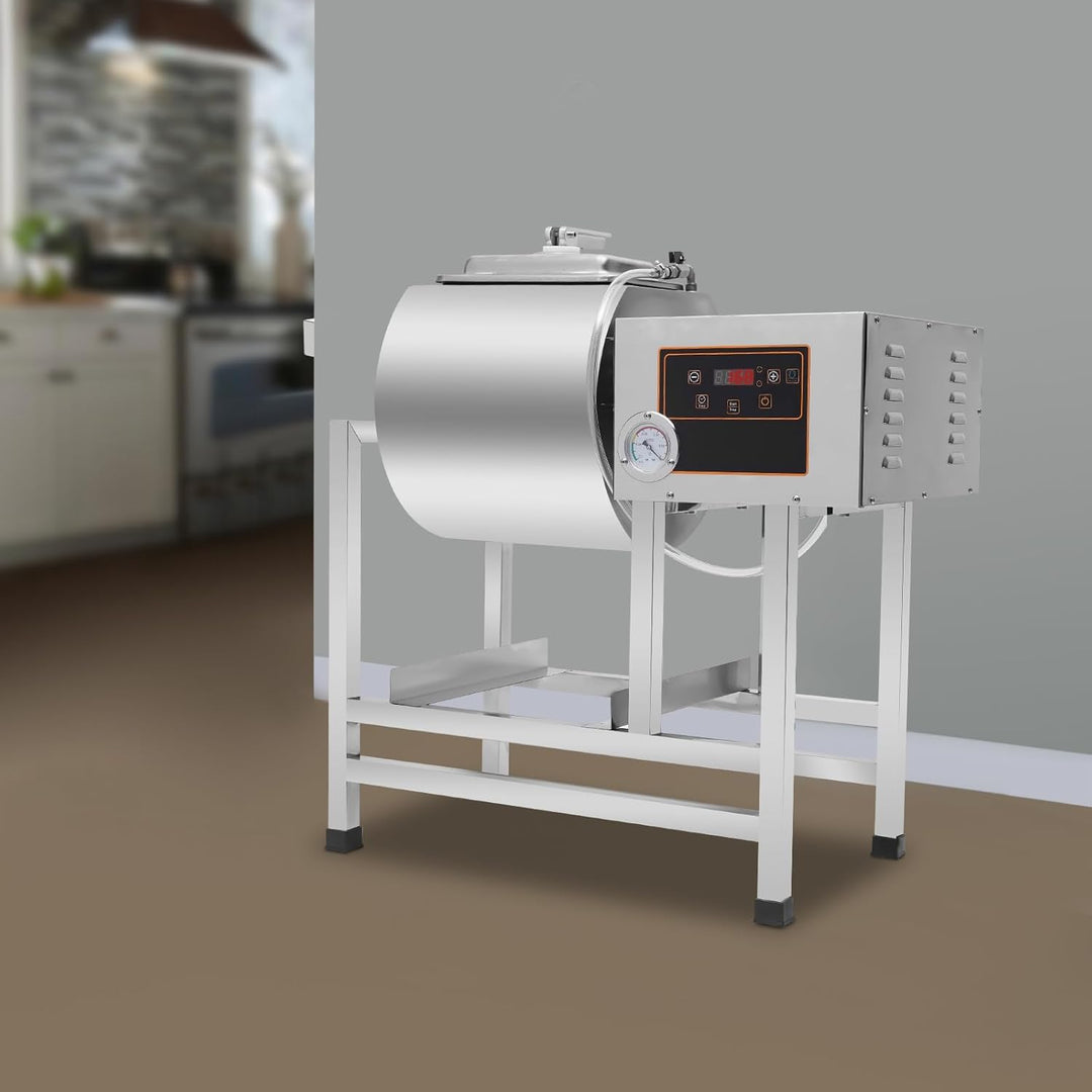 38L Vakuum-Mariniergerät aus Edelstahl bidirektional drehbarer Fleischmischer mit LED-Display einste