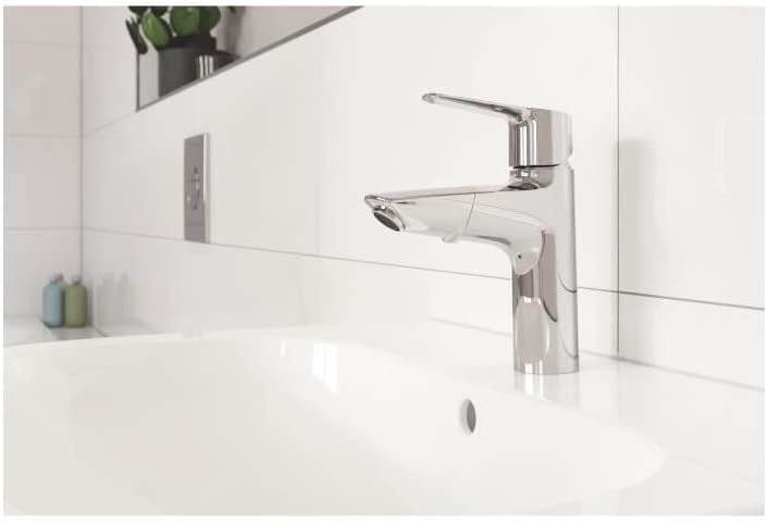 GROHE Start - Einhand-Waschtischarmatur (wassersparend, M-Size, Schnell-Montage-System, inkl. Montag
