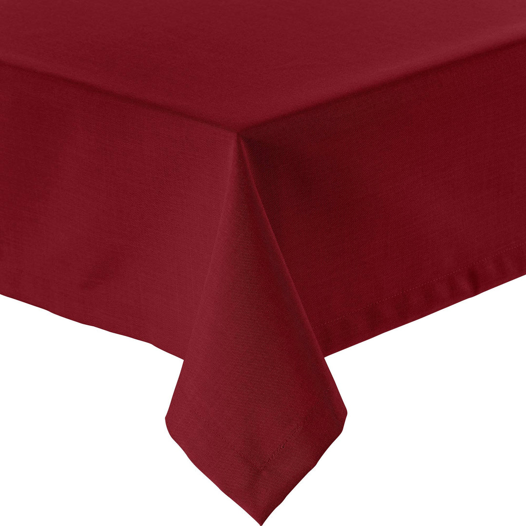 Erwin Müller Tischwäsche, Tischdecke Uni, Madrid weinrot Grösse 130x220 cm - angenehme, weich fliess