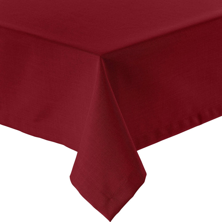 Erwin Müller Tischwäsche, Tischdecke Uni, Madrid weinrot Grösse 130x220 cm - angenehme, weich fliess