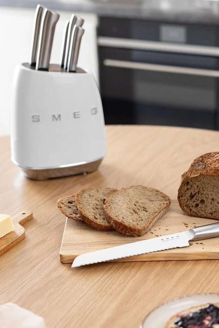 Smeg, Messerblock, KBSF02WH, Weiss, Weiß