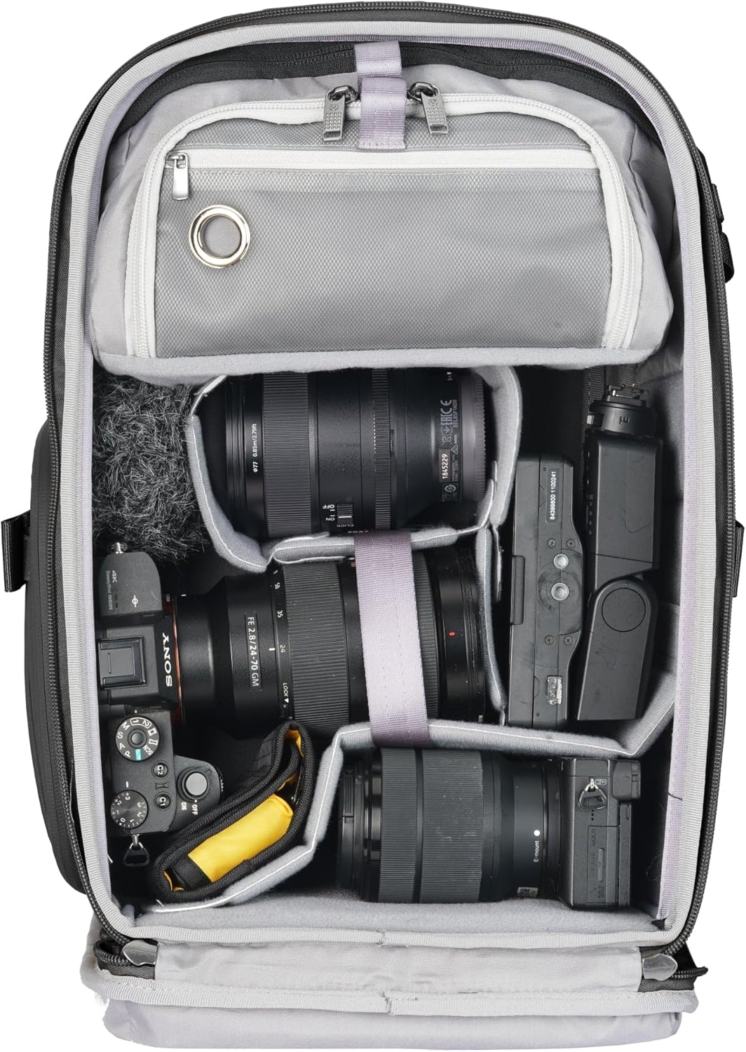Vanguard Veo Metro B20L BK Fotorucksack für Kamera Objektive und Laptop 35,6 cm (14 Zoll), Schwarz