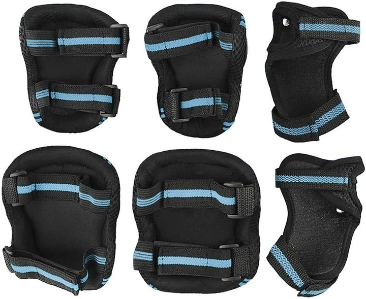 Liying Neu Damen Herren Protektoren Set Schützer Set 6pcs Knieschoner Ellenbogenschützer Handgelenks