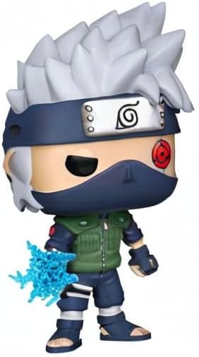 Funko Pop Animation: Naruto Shippuden - Kakashi with Lightning Blade Collectible Figure, Multicolor