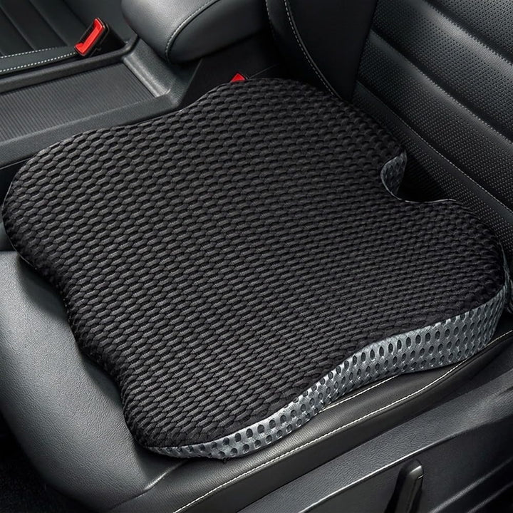 FOUNDCOOL Memory Schaum Keilkissen für Auto, Ergonomisches Sitzkissen Auto Autositzkissen Fahrersitz