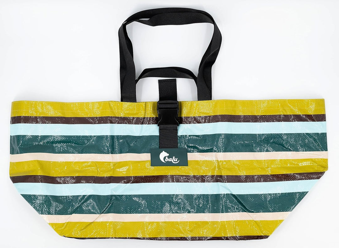 balu Grosse Allzweck-Tasche, XXL Tasche, Reisetasche, Einkaufstasche, Wickeltasche, Aufbewahrung, St