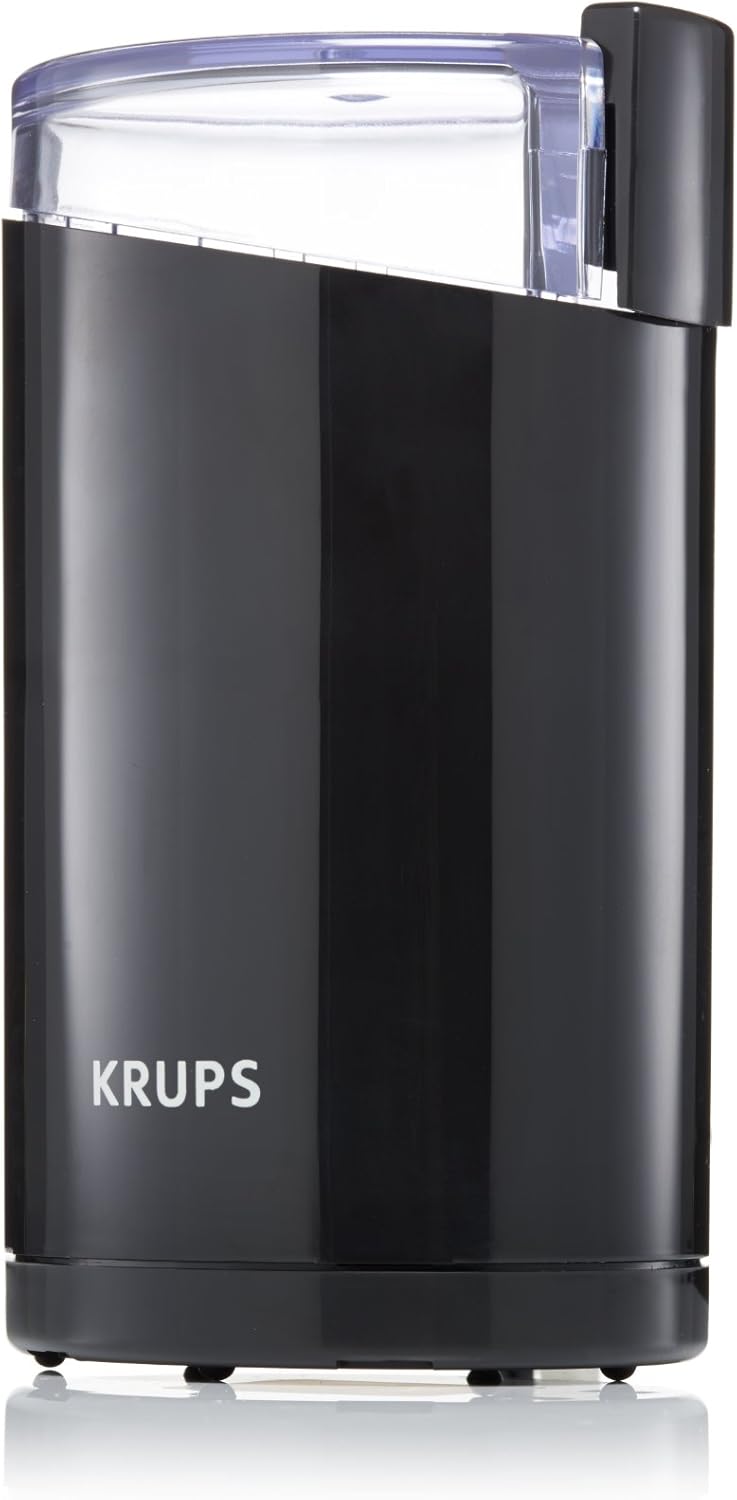 Krups F20342 Kaffeemühle und Gewürzmühle in Einem | Leistungsstarker Motor | Mahlgrad variabel | 75g