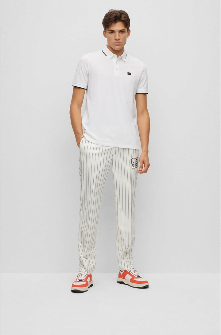 HUGO Herren Polo, Open White127