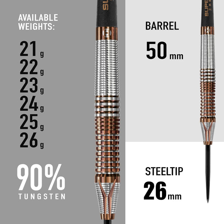 Harrows Steel Darts Toro 90% Tungsten Steeltip Dart Steeldart Hochwertiger Tungsten Dart Dartpfeile