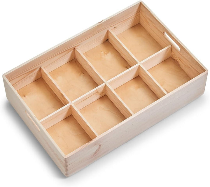 Zeller 13146 Allzweckkiste, Nadelholz, ca. 60 x 40 x 15 cm, Sonstige, 60 x 40 x 15 cm