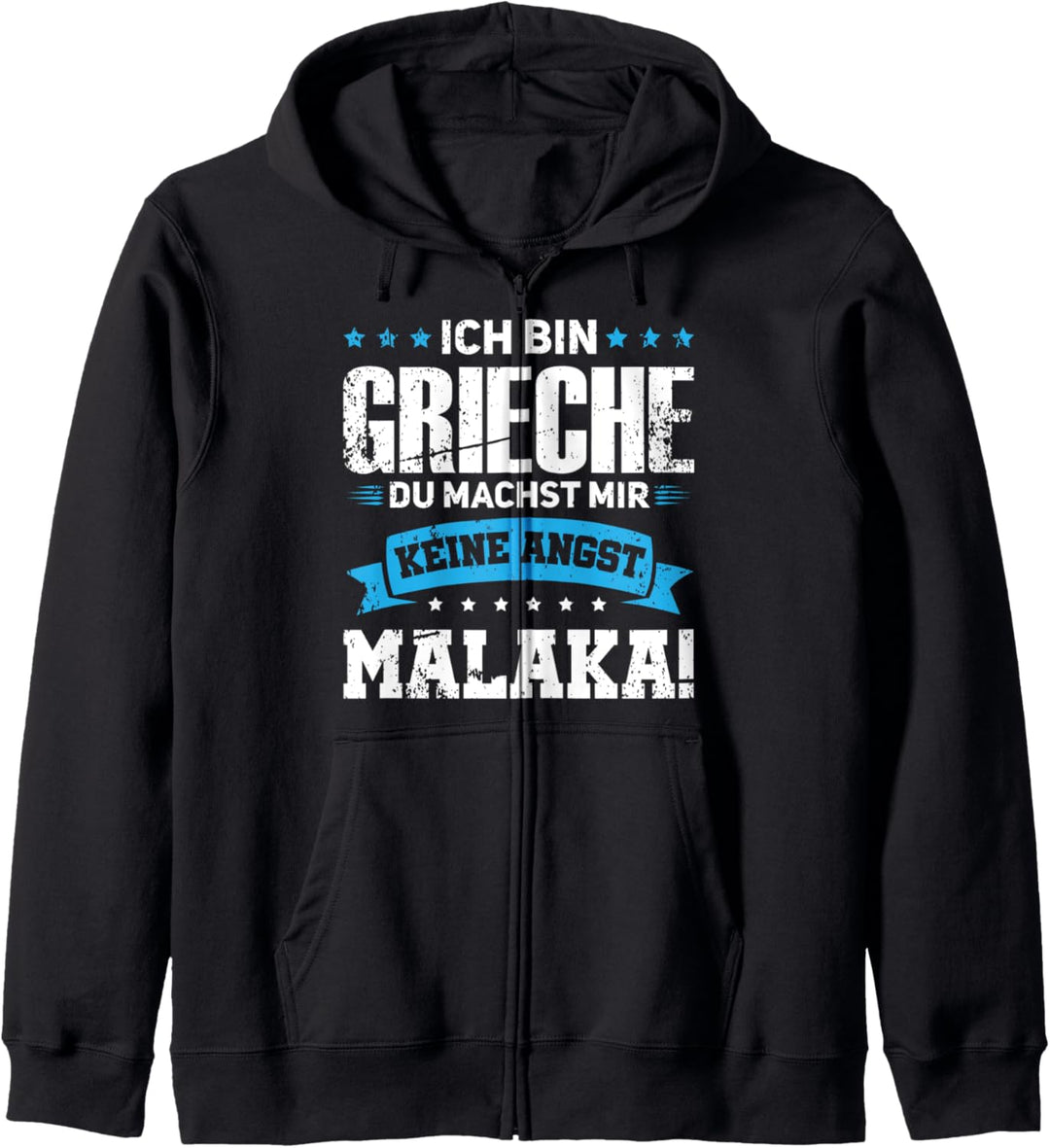 Grieche Griechische Flagge Griechisch Kapuzenjacke