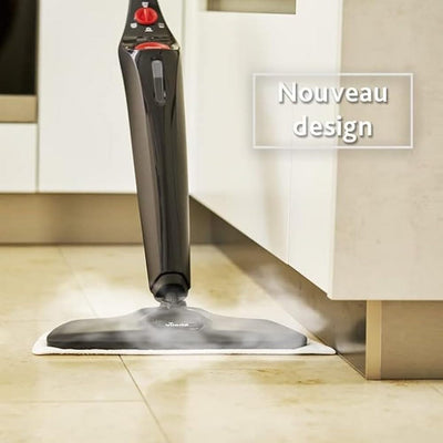 Vileda Steam PLUS XXL Dampfreiniger mit PowerPad, hygienische Bodenreinigung von grossen Flächen, en