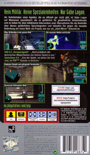 Syphon Filter: Dark Mirror [Platinum] Sony PSP Platinum, Sony PSP Platinum