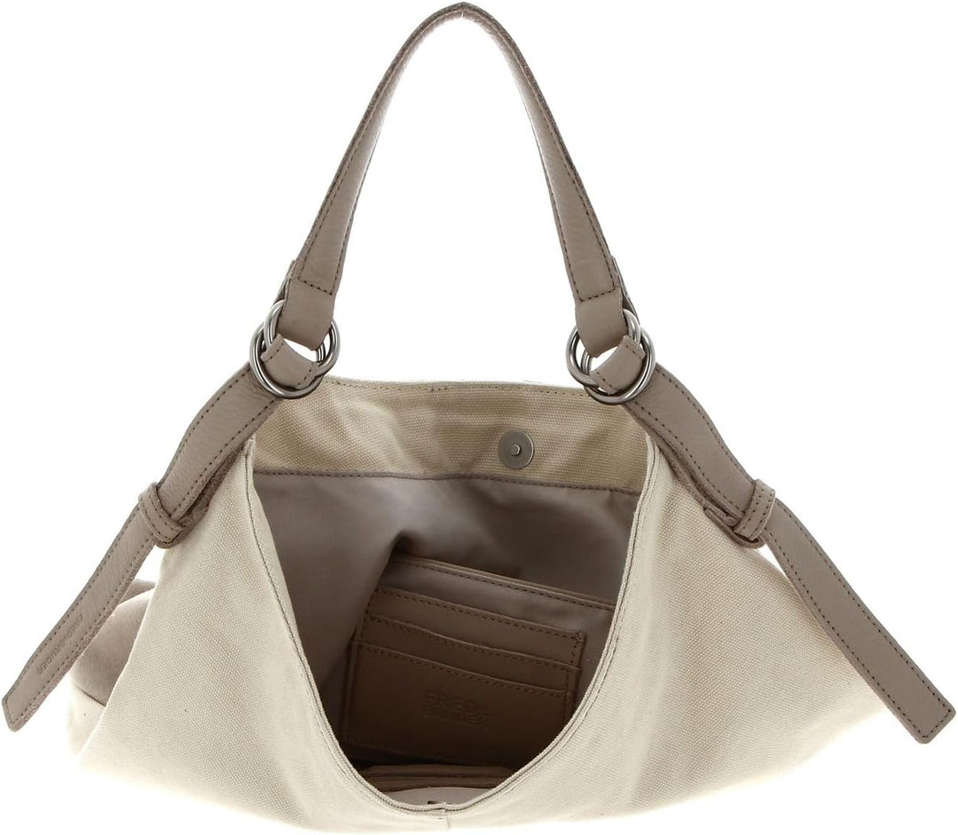 FREDsBRUDER Dohi Schultertasche Leder 40 cm Marble, Marble