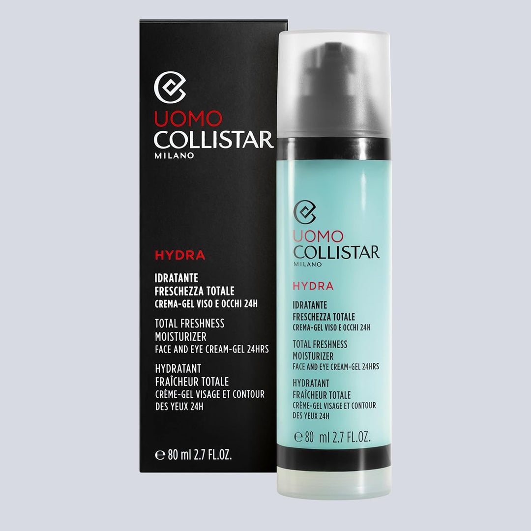 Collistar Hydra Männer-Feuchtigkeitspflege für totale Frische, frisches und leichtes Creme-Gel, spen