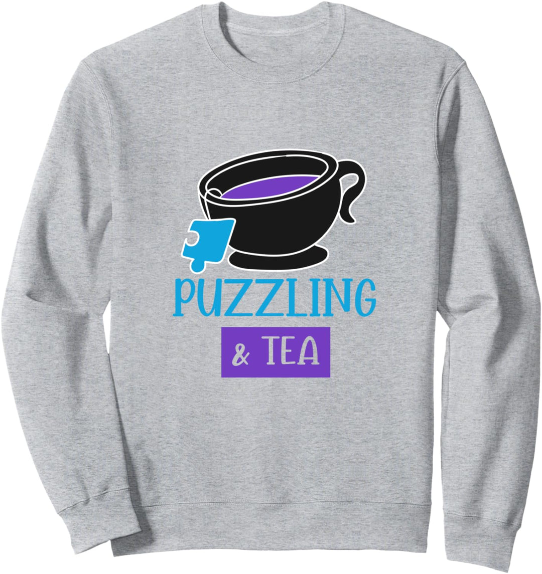 Tee und Puzzle Hobby Jigsaw Puzzle Sweatshirt
