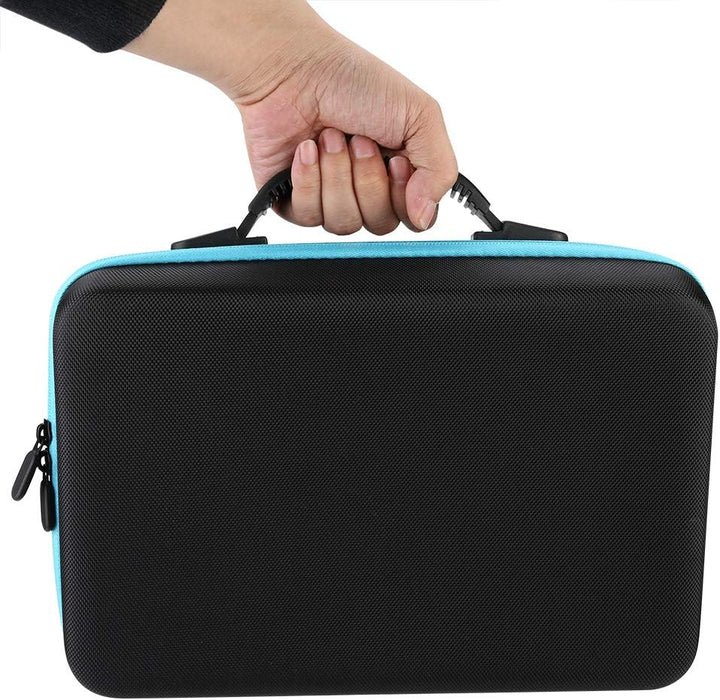 60 Löcher Ätherische Öle Aufbewahrungsbox,Eva Ätherische Öle Tragekoffer Tasche mit Griff Hält 5ml 1