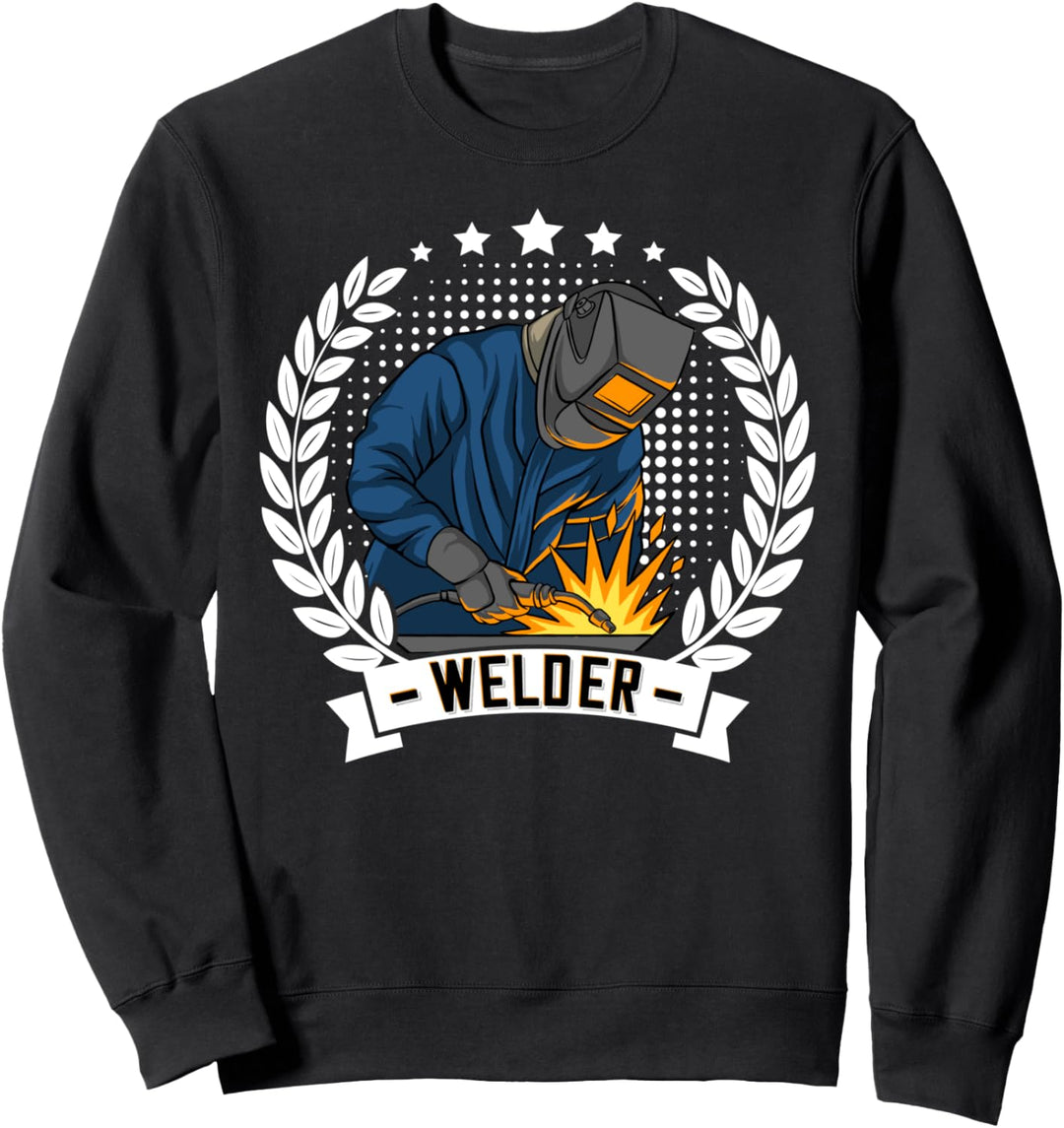 Schweisser Outfit für stolze Metallarbeiter und Welder Sweatshirt