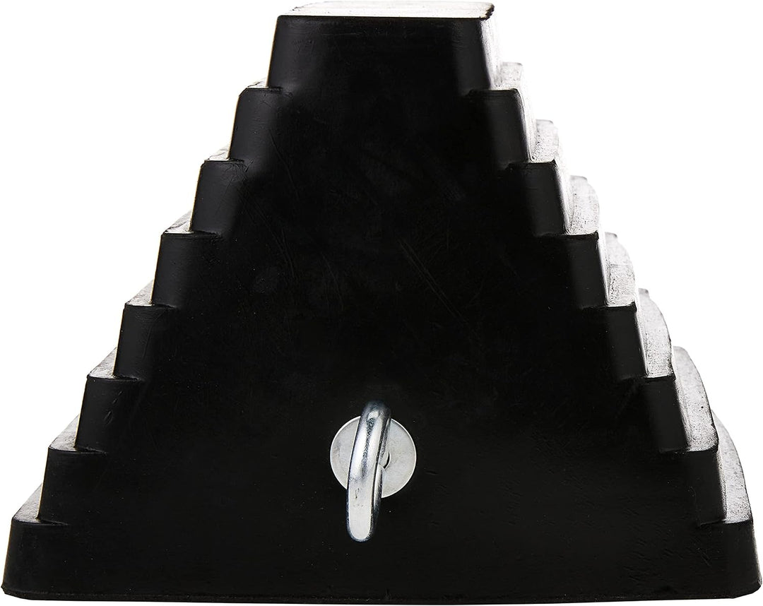 MaxxHaul 70073 Unterlegkeil aus Vollgummi, robust, mit Ringschraube, 1 Stück MaxxHaul 70073- 10" x 8