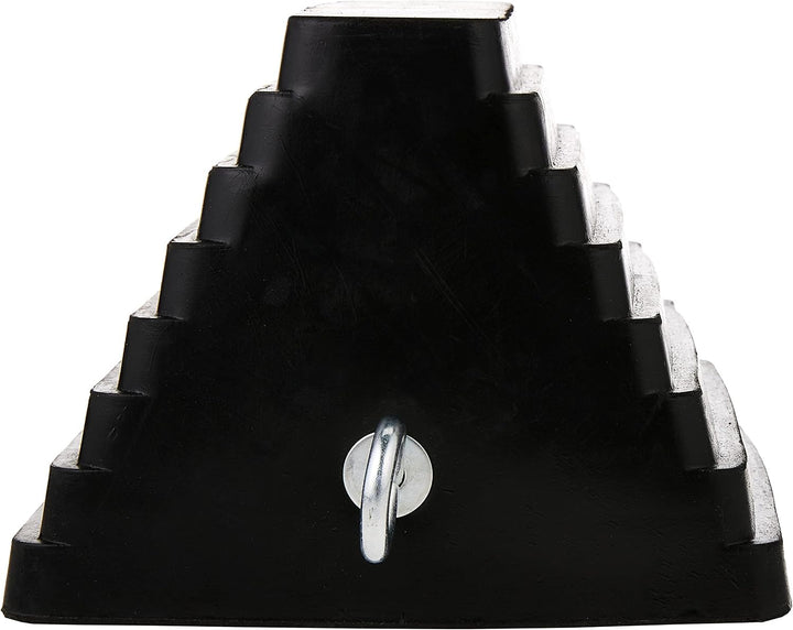 MaxxHaul 70073 Unterlegkeil aus Vollgummi, robust, mit Ringschraube, 1 Stück MaxxHaul 70073- 10" x 8