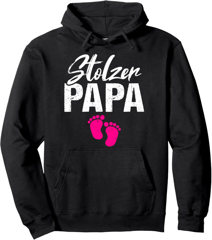 Herren Stolzer Papa Vater Tochter Baby Männer Pullover Hoodie