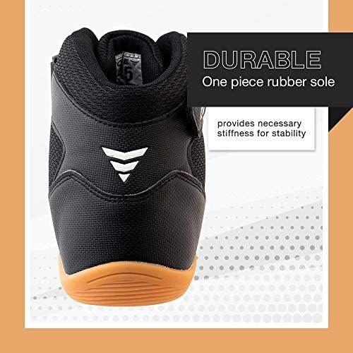 CORE Ringerschuhe für Herren, Damen und Kinder – rutschfeste Kampfsportschuhe – Robuste Trainingssch