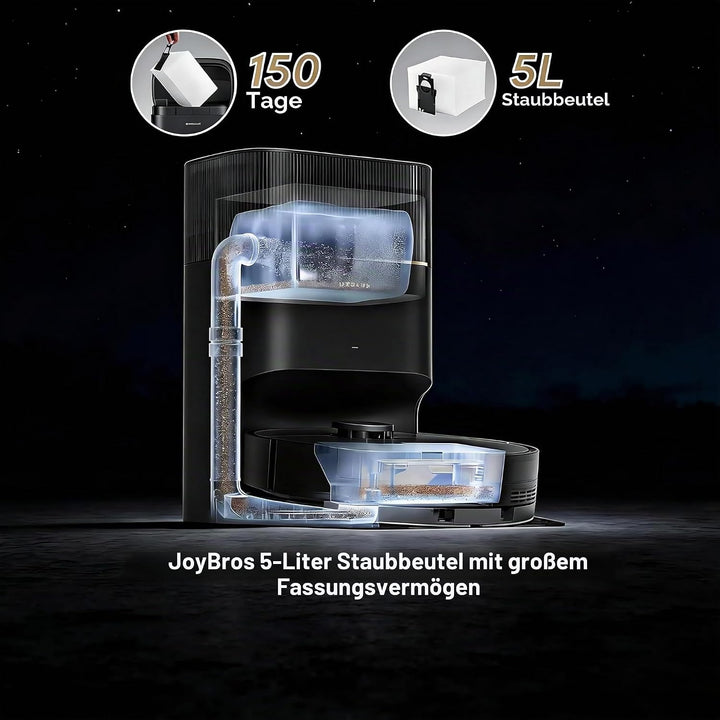 Zubehör für Dreame D20 Pro Plus,2 Hauptbürsten,3 Wischpads,3 Filter hepa,3 Seitenbürsten,3 Staubbeut