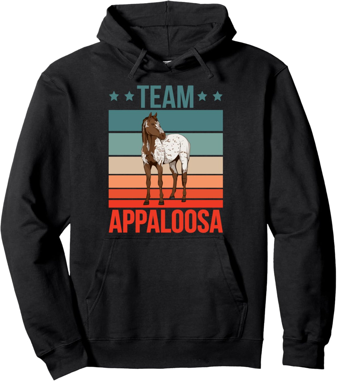 Team Appaloosa Pferde Sachen Reiten Reiter Appaloosa Pullover Hoodie