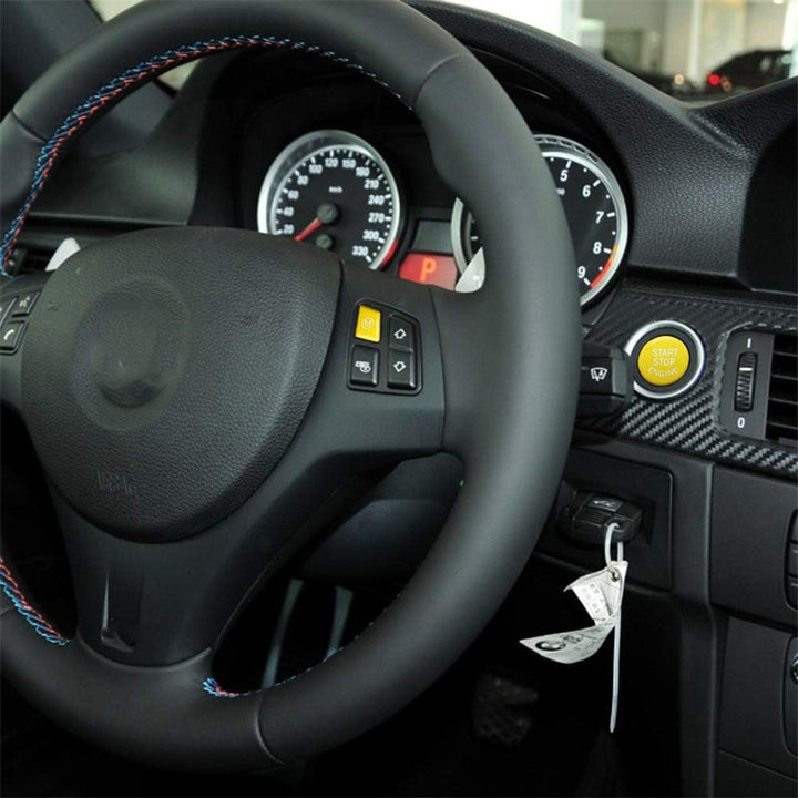 iSpchen Auto Motor Knopfabdeckung Start/Stopp Tastenabdeckung Motor Startknopf Abdeckung für 3er E c