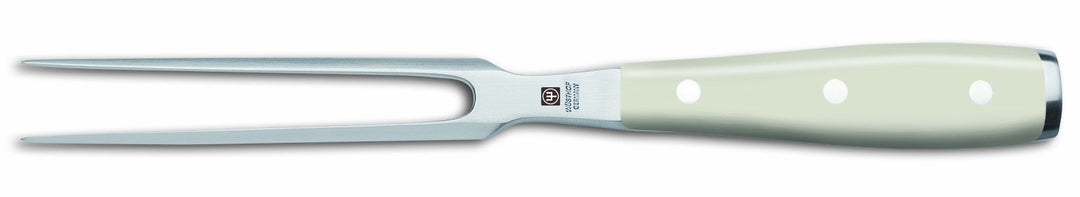 Wüsthof Fleischgabel 16 cm, Classic Ikon Crème (4414-0/16), hochwertige Tranchiergabel, Edelstahl, r